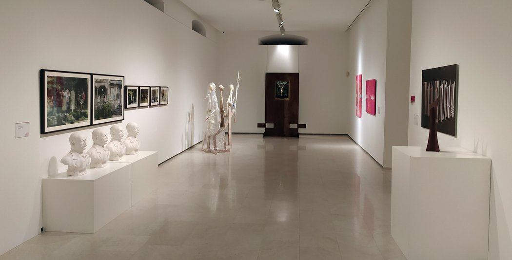 Sala del Convento de la Merced,. Museo de Ciudad Real. Exposición EA Ciudad Real