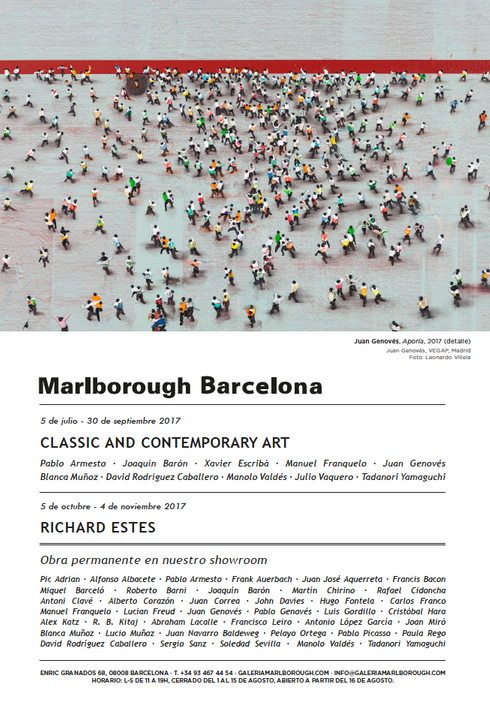 Classic and contemporary Art, Galería Marlborough Barcelona